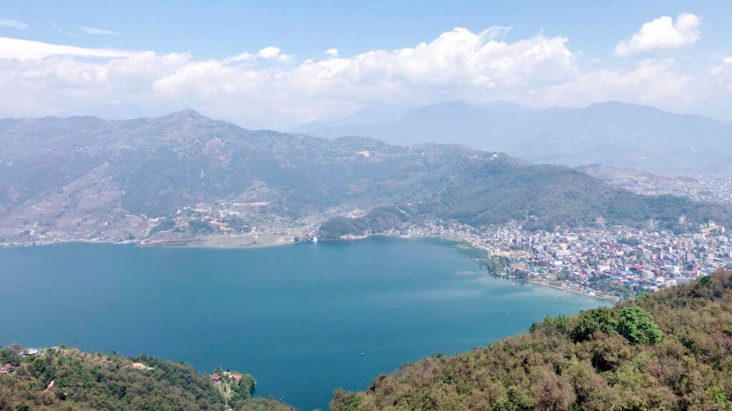 Views of Pokhara city - the most adventurous destination in Nepal.