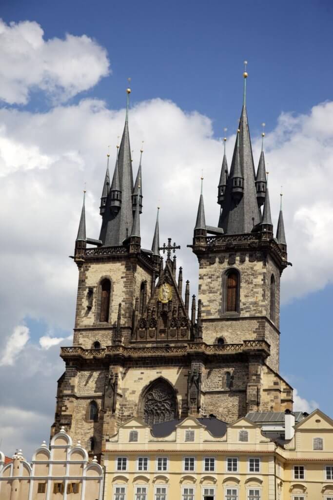 iconic buildings in Prague