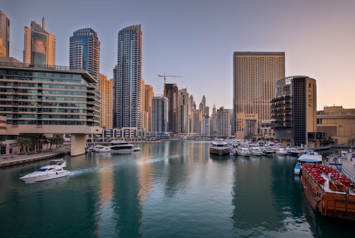 Towers at the Dubai Marina