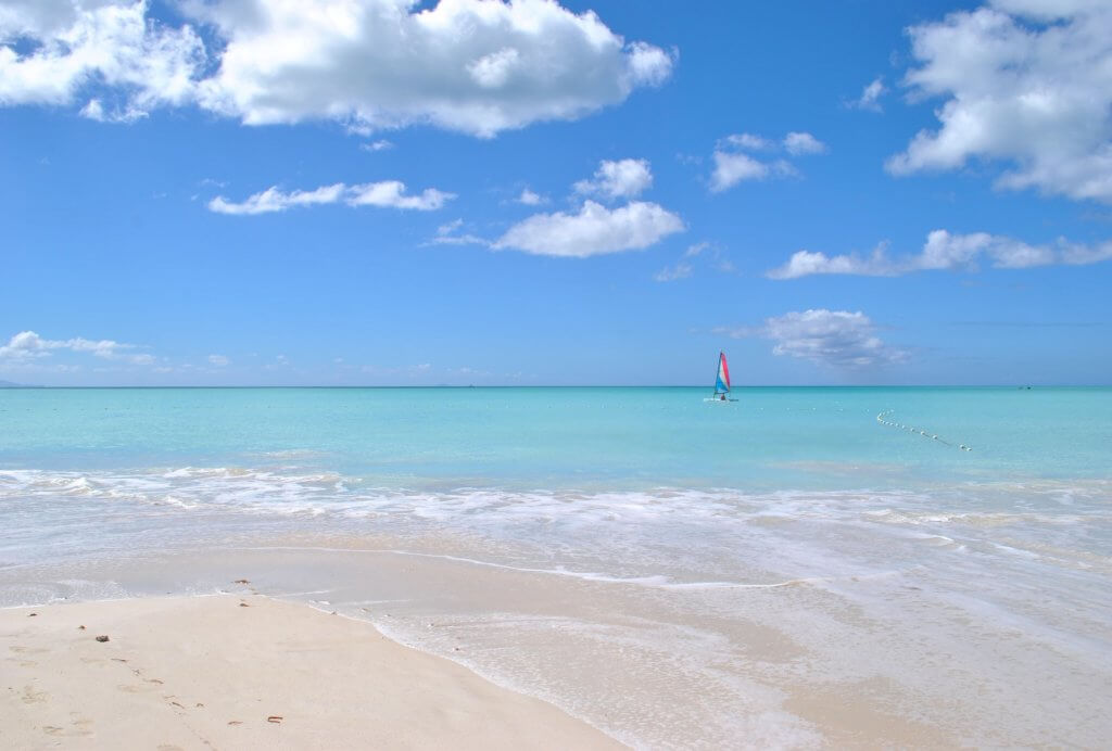 the beaches of antigua